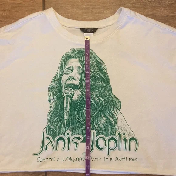 Truce Kids NWOT Janis Joplin Sweatshirt - Picture 5 of 6